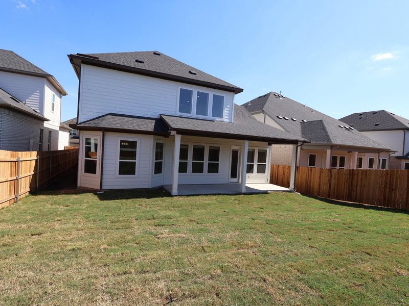 Exterior details and patio area of a home in Edgewood, Leander (Image 19). Exterior details and patio area of a home in Edgewood, Leander (Image 19).
