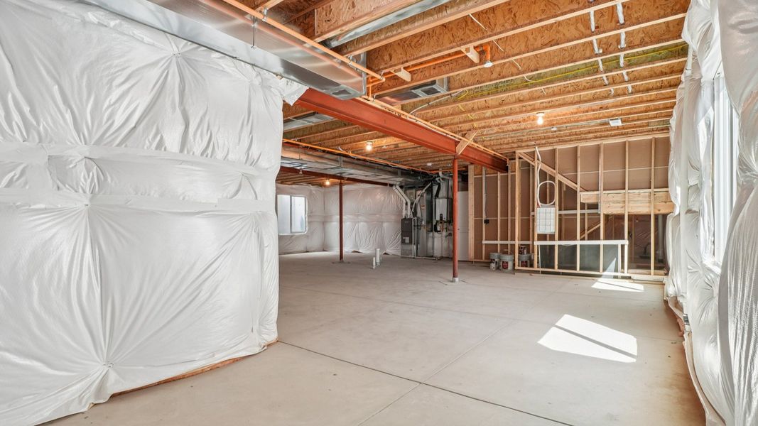 Furnished interior view inside a new home in Dillon Pointe - Journey, Broomfield (Image 42).