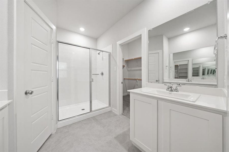 Furnished interior view inside a new home in , Princeton (Image 10).