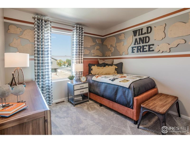 Furnished interior view inside a new home in Prairie Song, Windsor (Image 24).