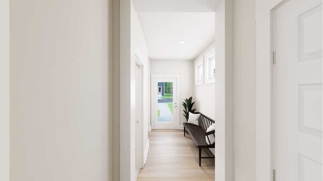 Furnished interior view inside a new home in Ponder, Wendell (Image 9).