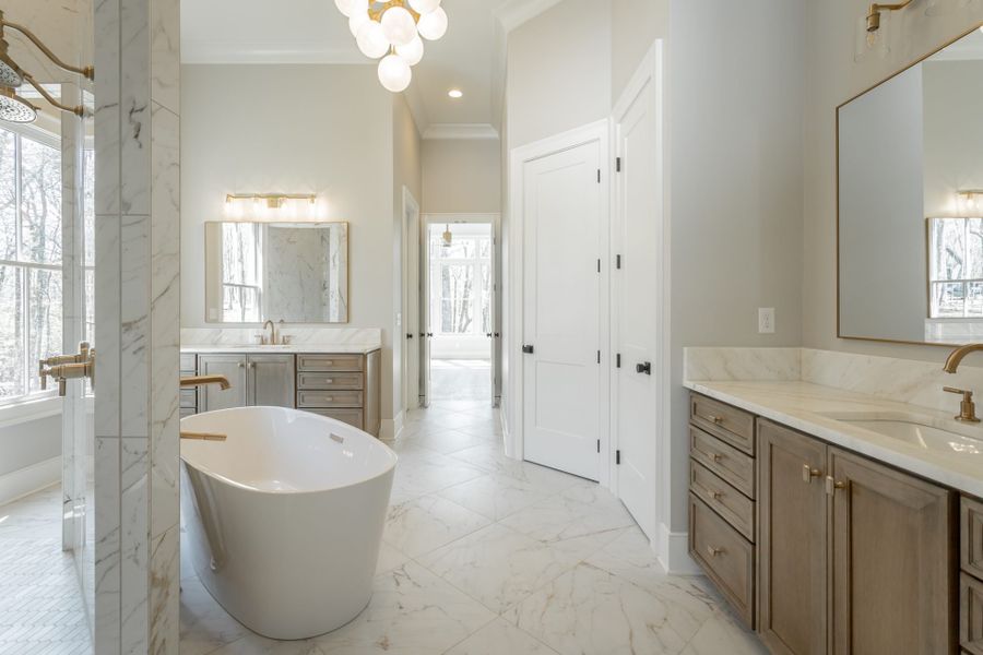 Representative furnished interior of a home built from the Farmington by Riverstone Construction, LLC in River Gorge Ranch, River Gorge Ranch (Image 18).