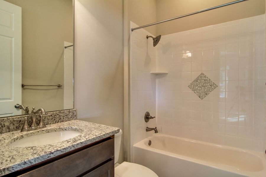 Representative interior finishes for a home built from the Lena by Riverside Homes in Hidden Creek at SilverLeaf 70' Series, St. Augustine (Image 13).