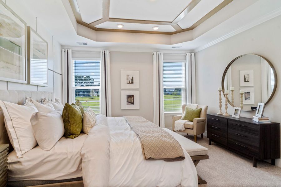 Furnished interior view inside a new home in Traditions at Carolina Forest, Myrtle Beach (Image 17). Furnished interior view inside a new home in Traditions at Carolina Forest, Myrtle Beach (Image 17).