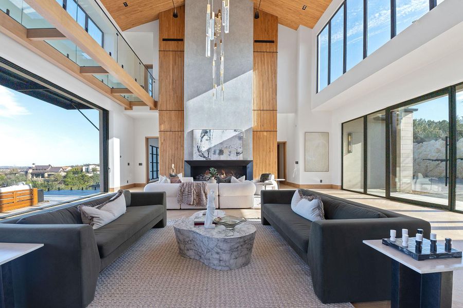 Furnished interior view inside a new home in , Austin (Image 27). Furnished interior view inside a new home in , Austin (Image 27).