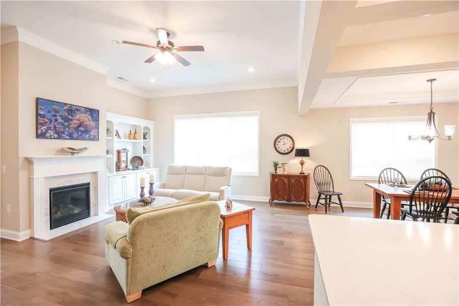 Furnished interior view inside a new home in , Cumming (Image 17). Furnished interior view inside a new home in , Cumming (Image 17).