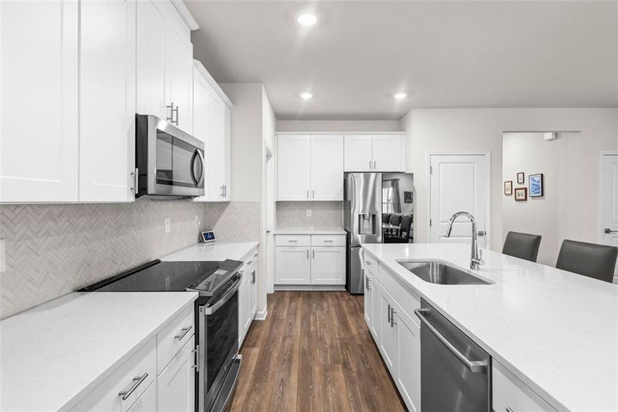 Furnished interior view inside a new home in , Lawrenceville (Image 24). Furnished interior view inside a new home in , Lawrenceville (Image 24).