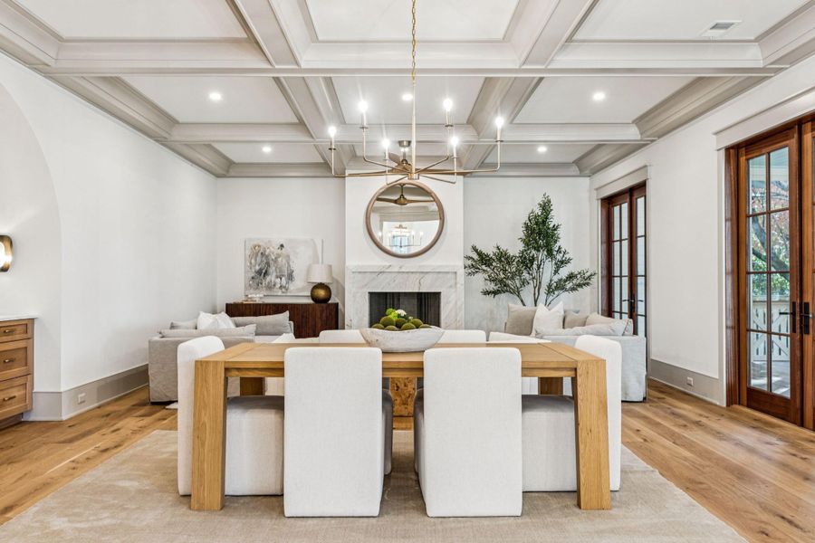 Furnished interior view inside a new home in , Mount Pleasant (Image 8).