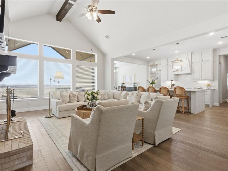 Furnished interior view inside a new home in , New Fairview (Image 10).