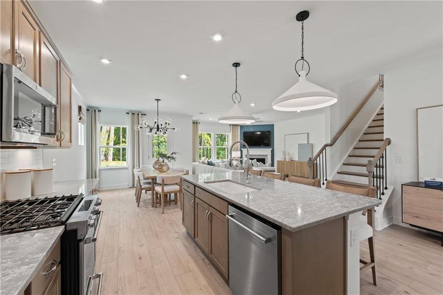 Furnished interior view inside a new home in , Villa Rica (Image 16).
