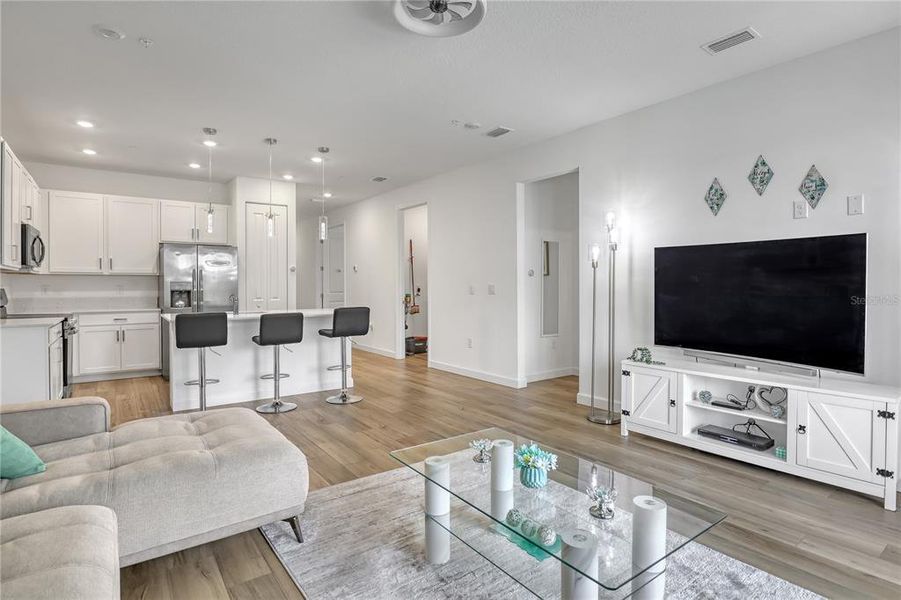 Furnished interior view inside a new home in The Timbers at Everlands, Palm Bay (Image 14).