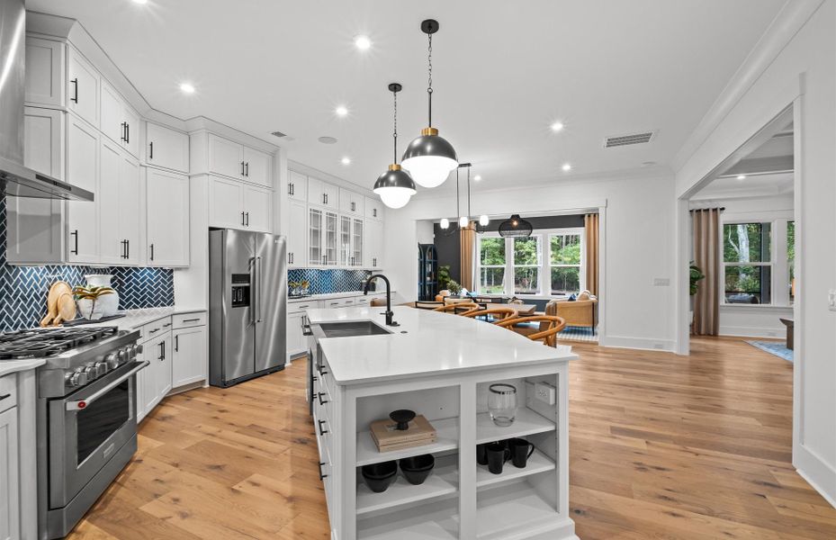 Furnished interior view inside a new home in Olmsted, Huntersville (Image 43). Furnished interior view inside a new home in Olmsted, Huntersville (Image 43).