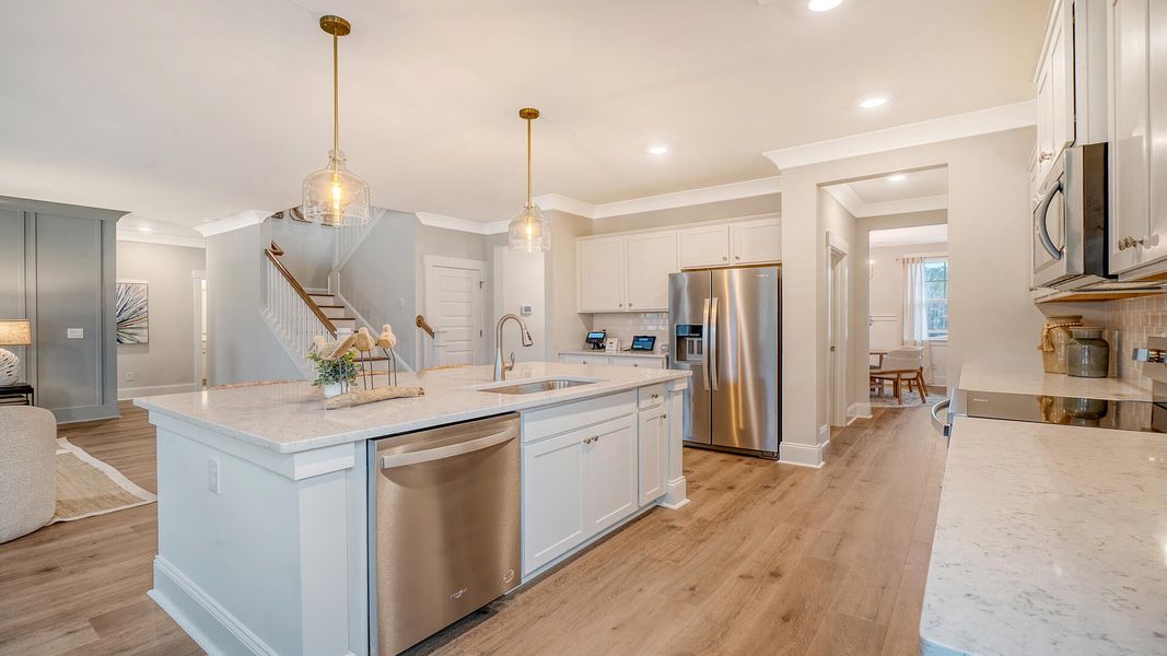 Furnished interior view inside a new home in Sheep Island, Summerville (Image 26).