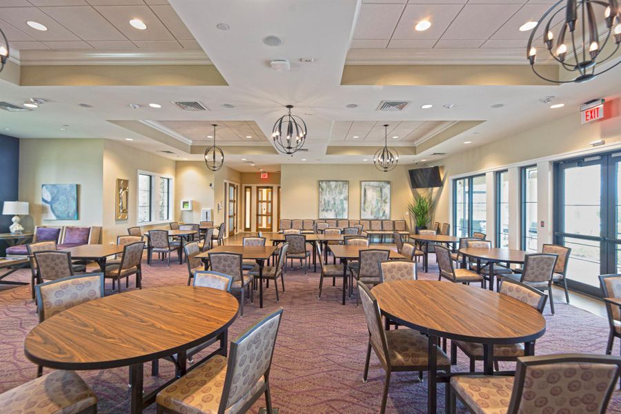 Furnished interior view inside a new home in , Port St. Lucie (Image 22).