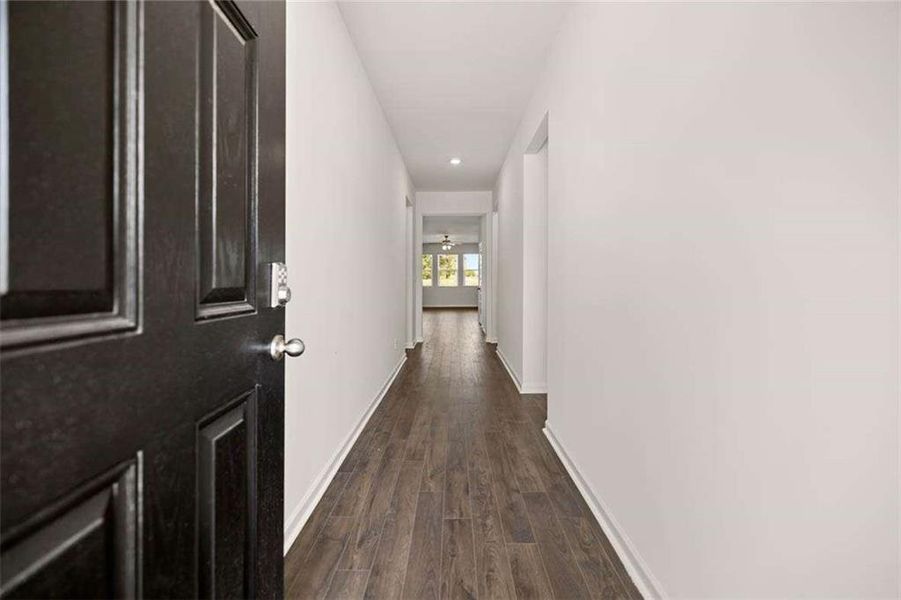 Spacious, unfurnished interior of a new home in Preserve at Dove Creek, Statham (Image 27).