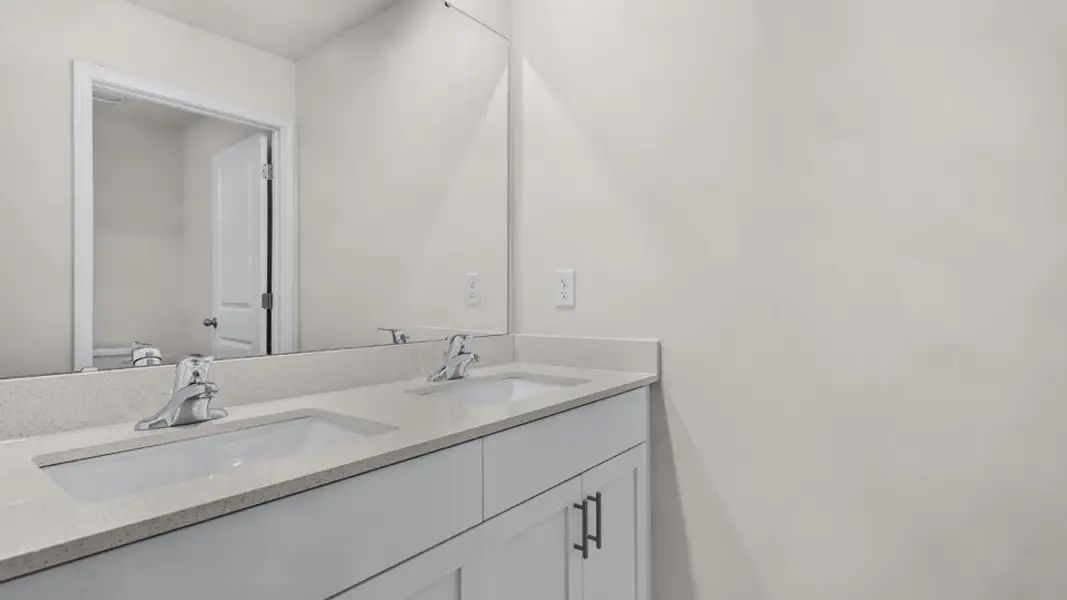 Close-up of interior finishes inside a home in The Reserve at Prestleigh, Wake Forest (Image 7).