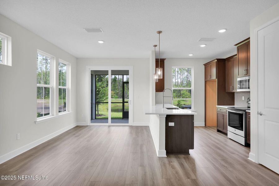Furnished interior view inside a new home in Woodland Park, Ponte Vedra (Image 14).
