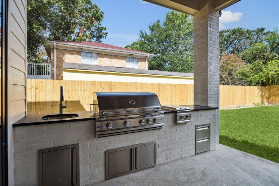 Furnished interior view inside a new home in , Houston (Image 35). Furnished interior view inside a new home in , Houston (Image 35).