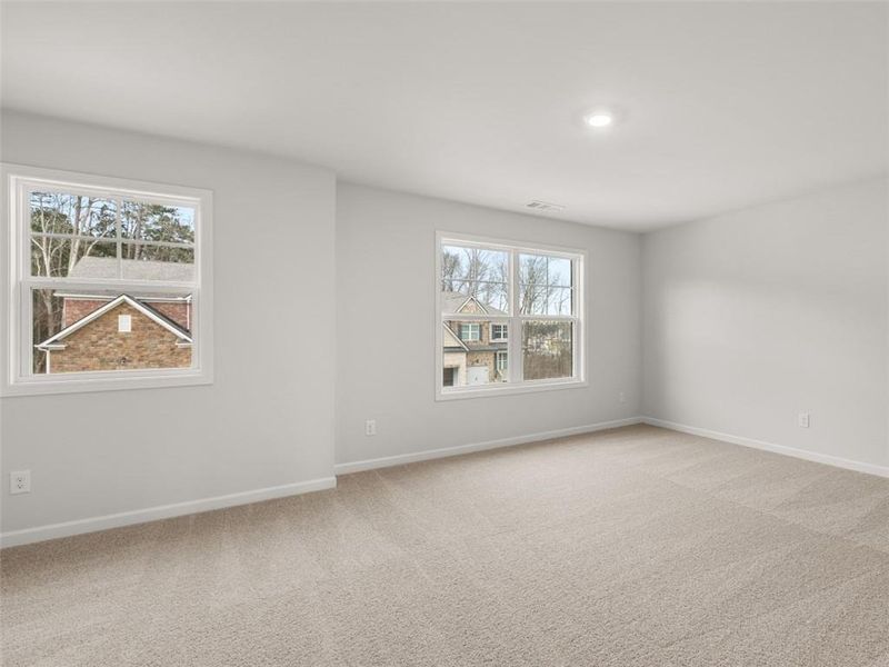 Spacious, unfurnished interior of a new home in Haven Abbey, Cumming (Image 14). Spacious, unfurnished interior of a new home in Haven Abbey, Cumming (Image 14).