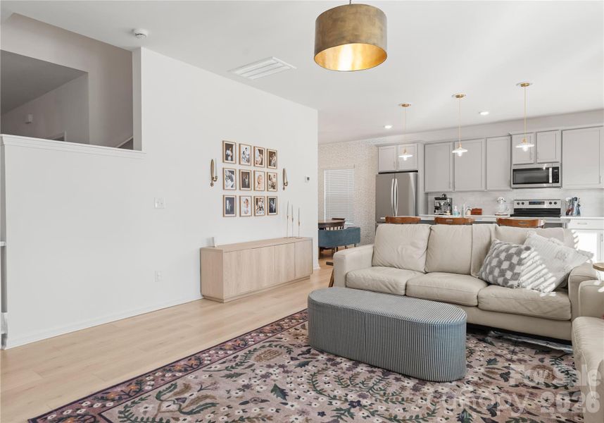 Furnished interior view inside a new home in Scotch Meadows, Monroe (Image 7).