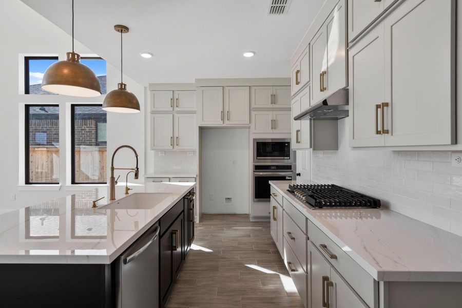 Furnished interior view inside a new home in Bridgeland 45', 50', 70', Cypress (Image 9).