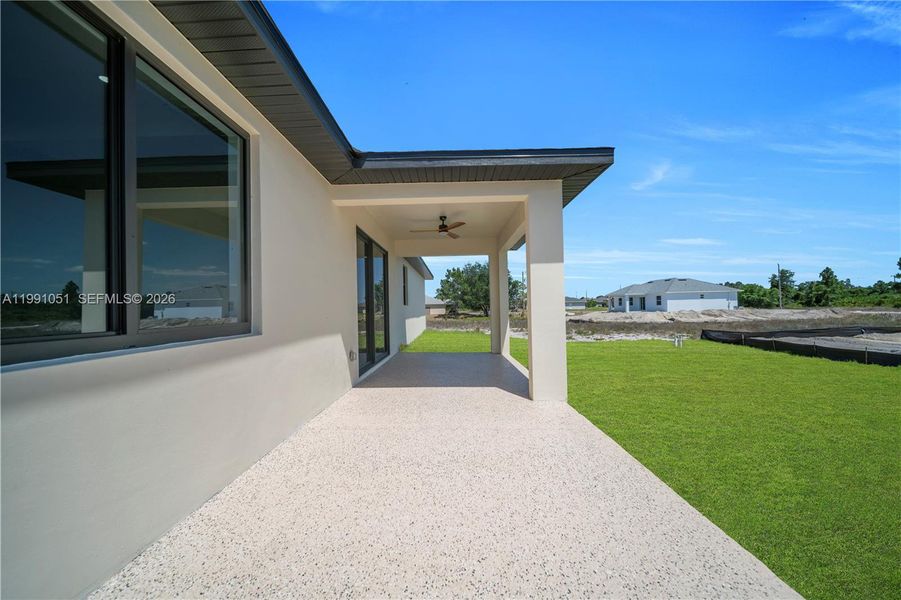 Exterior details and patio area of a home in , Lehigh Acres (Image 3).