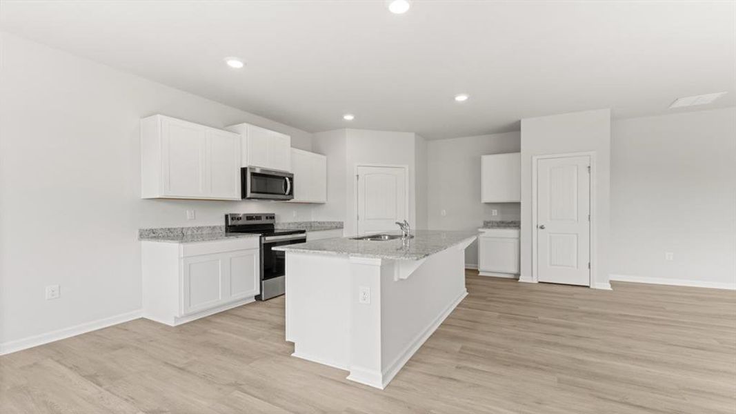 Furnished interior view inside a new home in Sherwood Manor, South Fulton (Image 4).