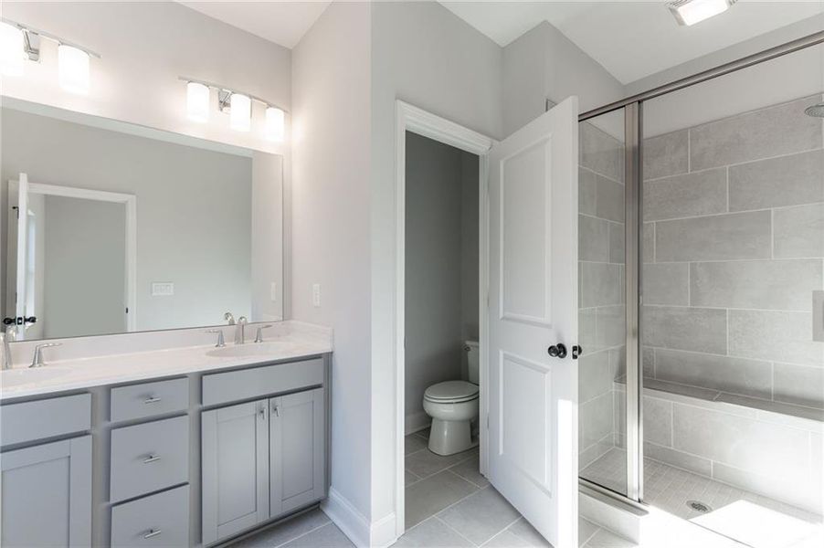 Furnished interior view inside a new home in Waverly at Buice Lake, Acworth (Image 8).