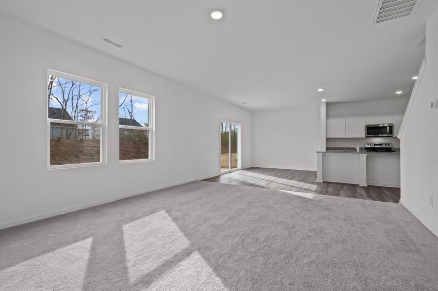 Spacious, unfurnished interior of a new home in Castlewood South, Taylor (Image 7).