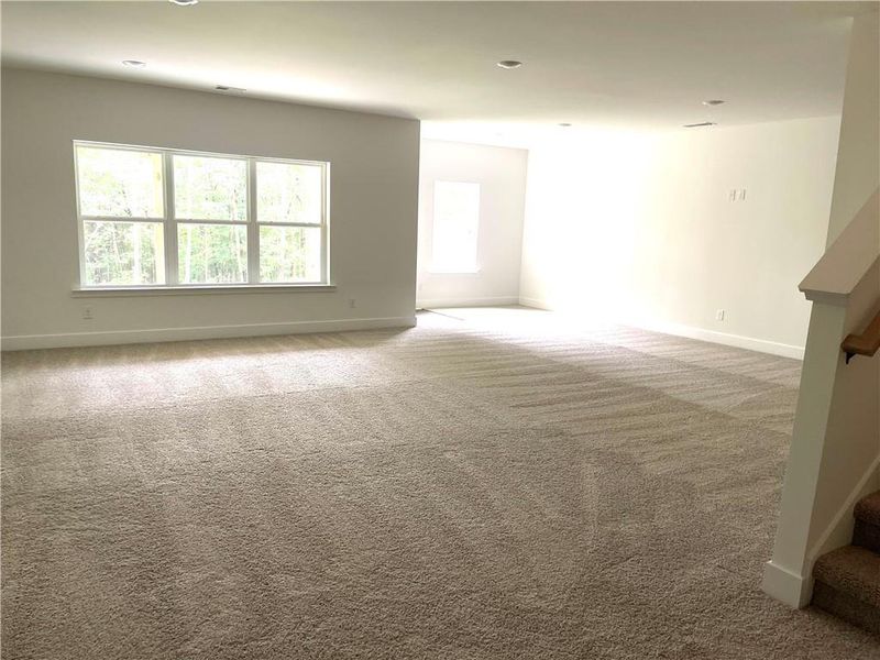 Spacious, unfurnished interior of a new home in The Fields of Walnut Creek, Pendergrass (Image 18). Spacious, unfurnished interior of a new home in The Fields of Walnut Creek, Pendergrass (Image 18).