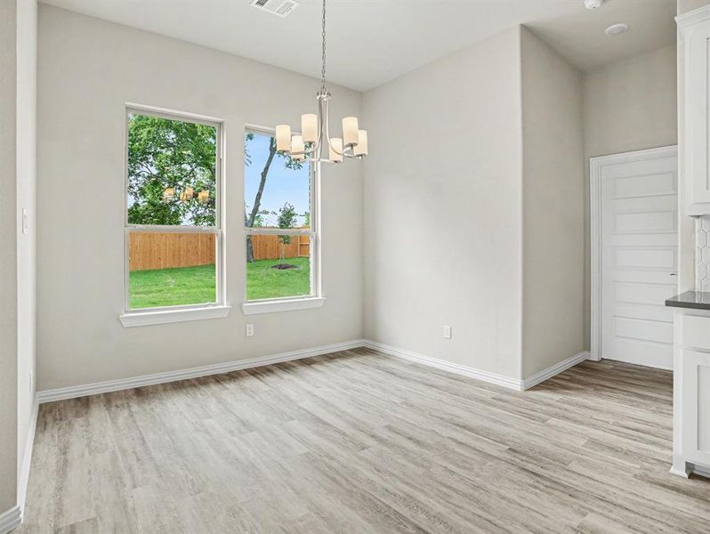 Spacious, unfurnished interior of a new home in Cole Crossing Estates, DeSoto (Image 15). Spacious, unfurnished interior of a new home in Cole Crossing Estates, DeSoto (Image 15).