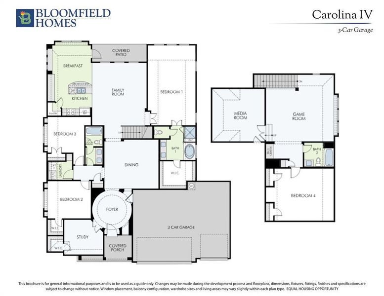 2D floor plan layout of this home in Hampton Park, Glenn Heights, TX (Image 3). 2D floor plan layout of this home in Hampton Park, Glenn Heights, TX (Image 3).