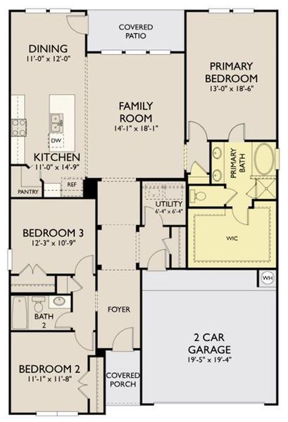 The Oxford Floor Plan