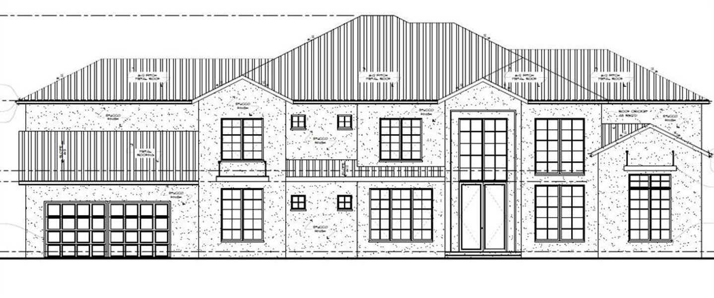 Exterior rendering of this home design in , Dallas, TX (Image 2). Exterior rendering of this home design in , Dallas, TX (Image 2).