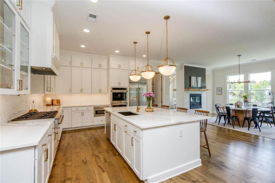 Furnished interior view inside a new home in , Marietta (Image 5). Furnished interior view inside a new home in , Marietta (Image 5).