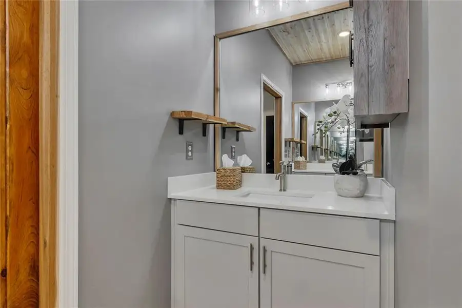 Close-up of interior finishes inside a home in , Canton (Image 23).
