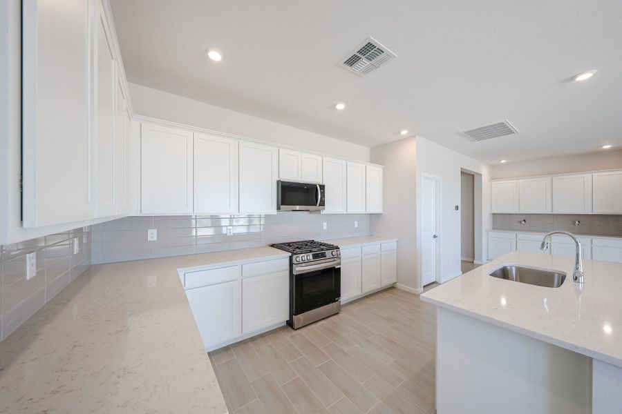 Furnished interior view inside a new home in Teravalis, Maricopa (Image 7).