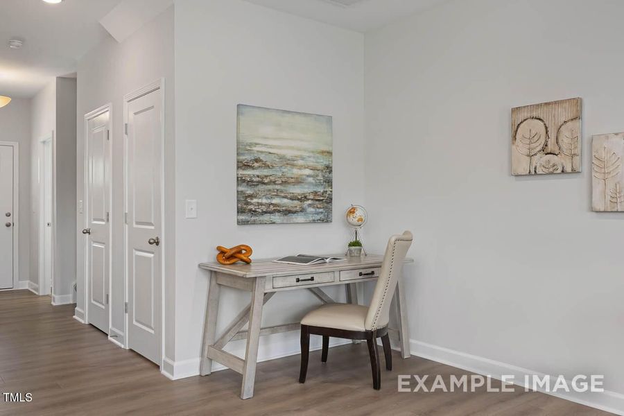 Furnished interior view inside a new home in Springvale, Fuquay Varina (Image 20).