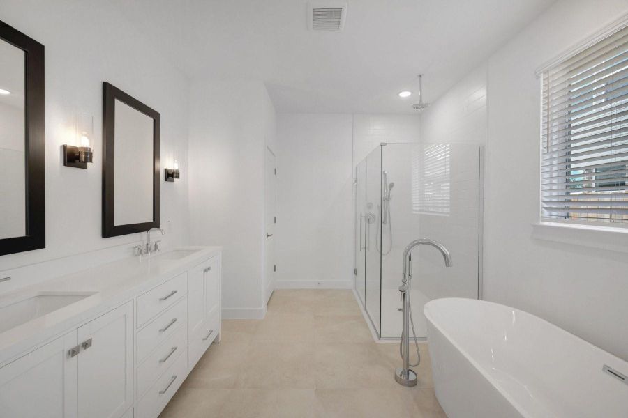 Spa-like primary bath Spa-like primary bath
