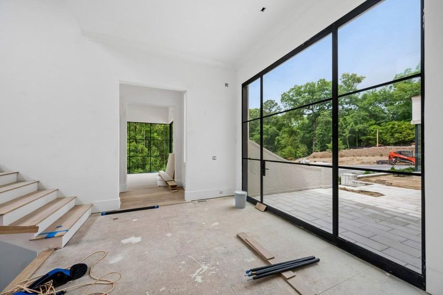 In-progress construction of a new home in , Atlanta, GA (Image 29). In-progress construction of a new home in , Atlanta, GA (Image 29).
