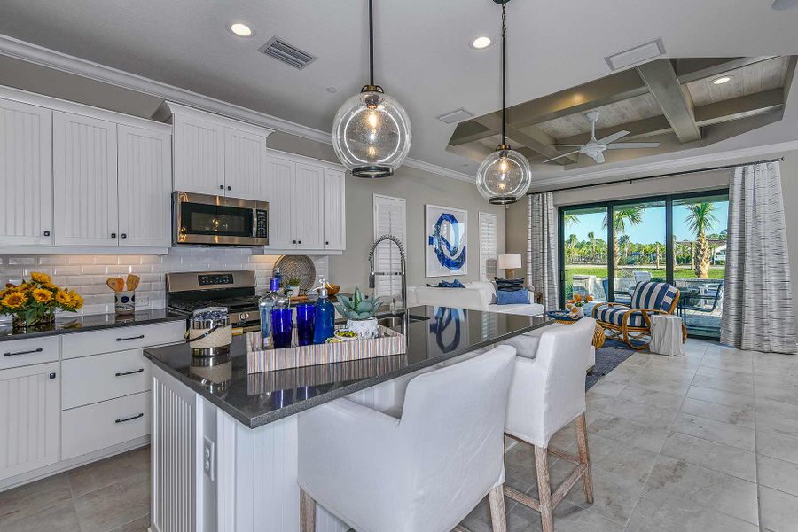 Furnished interior view inside a new home in Vicenza, Nokomis (Image 5).