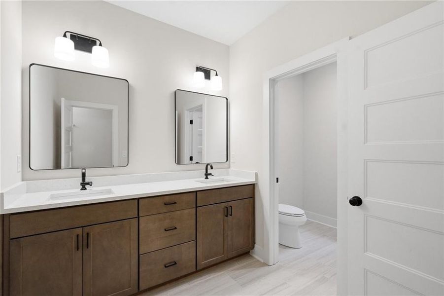 Furnished interior view inside a new home in , Marietta (Image 14).
