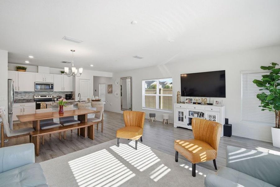 Furnished interior view inside a new home in , Davenport (Image 8).