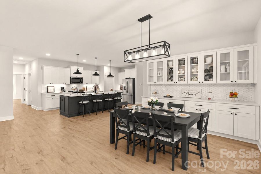 Chef inspired Gourmet Kitchen with 10 foot Island.