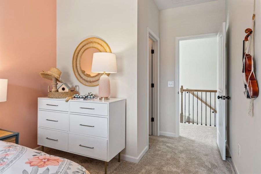 Furnished interior view inside a new home in Duncan Farm, Cartersville (Image 34). Furnished interior view inside a new home in Duncan Farm, Cartersville (Image 34).