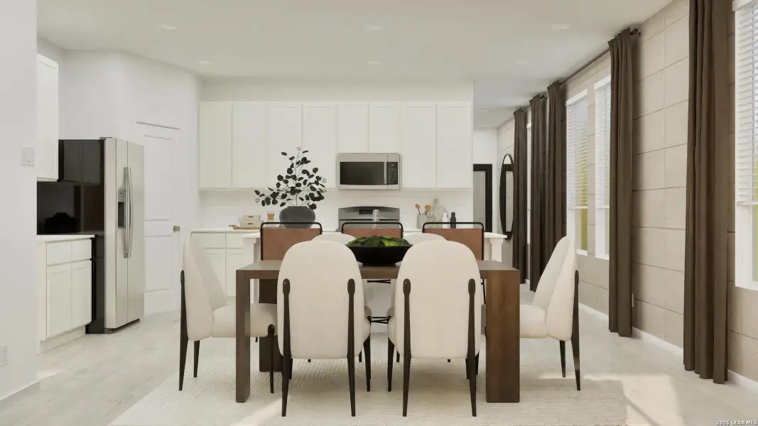 Furnished interior view inside a new home in Navarro Ranch, Seguin (Image 15).