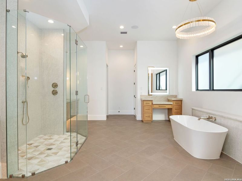 Furnished interior view inside a new home in , San Antonio (Image 13).