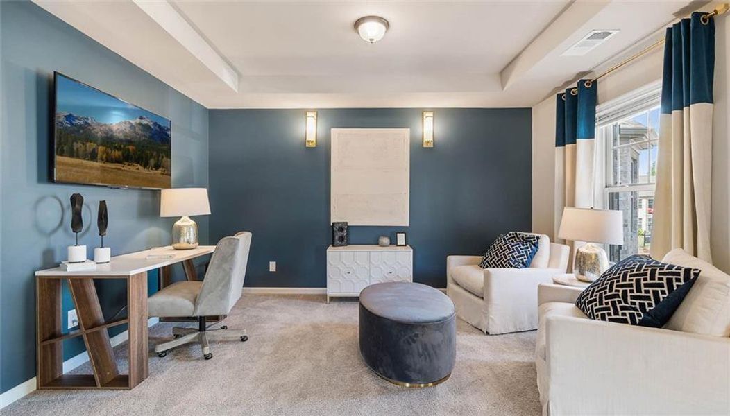 Furnished interior view inside a new home in Camp Creek Village, Atlanta (Image 14).