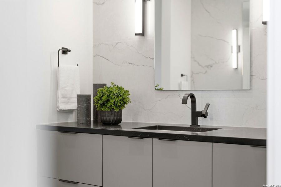 Close-up of interior finishes inside a home in , San Antonio (Image 20).