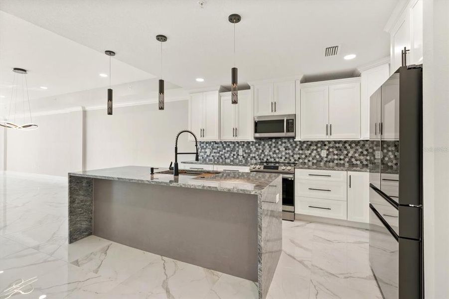 Furnished interior view inside a new home in , Clearwater (Image 8). Furnished interior view inside a new home in , Clearwater (Image 8).